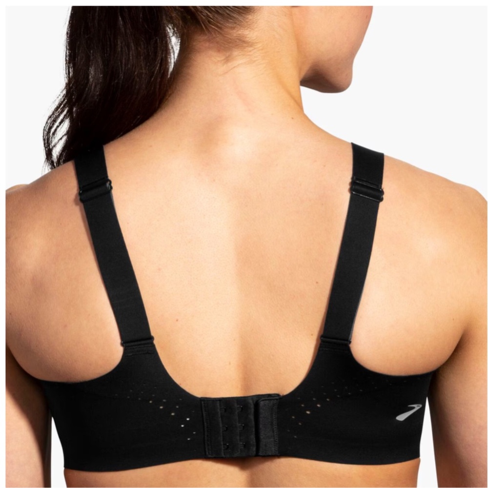 BROOKS DARE SCOOPBACK RUN BLACK SPORTS BRA - Picture 2 of 10
